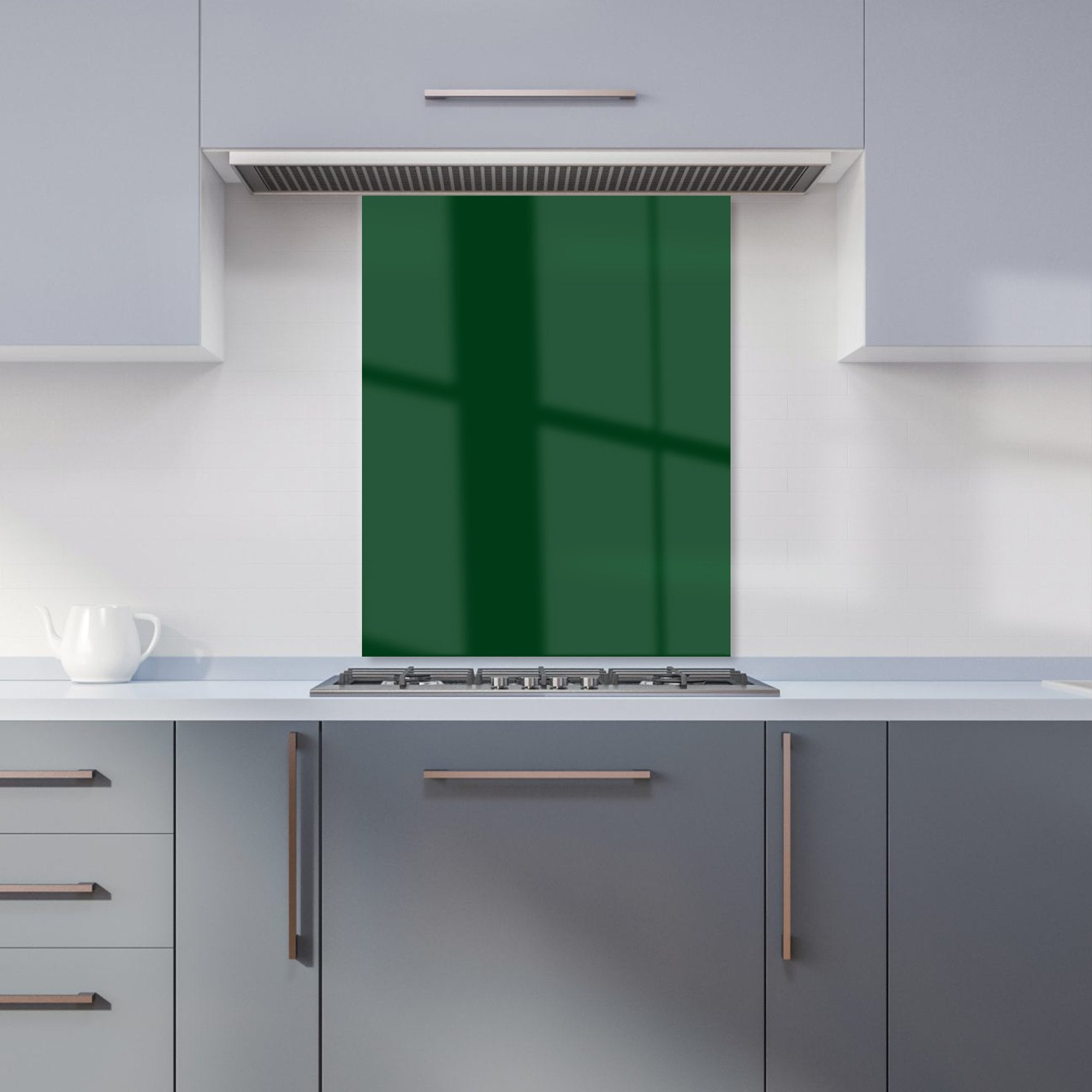 Jungle Green Kitchen Splashback