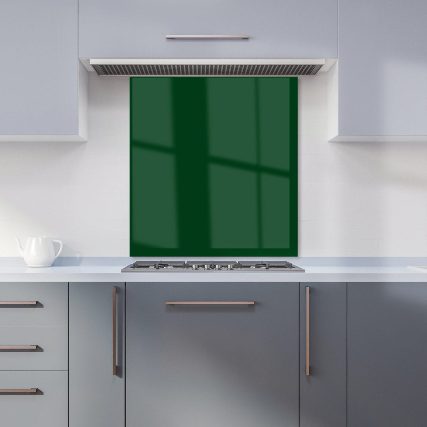 Jungle Green Kitchen Splashback