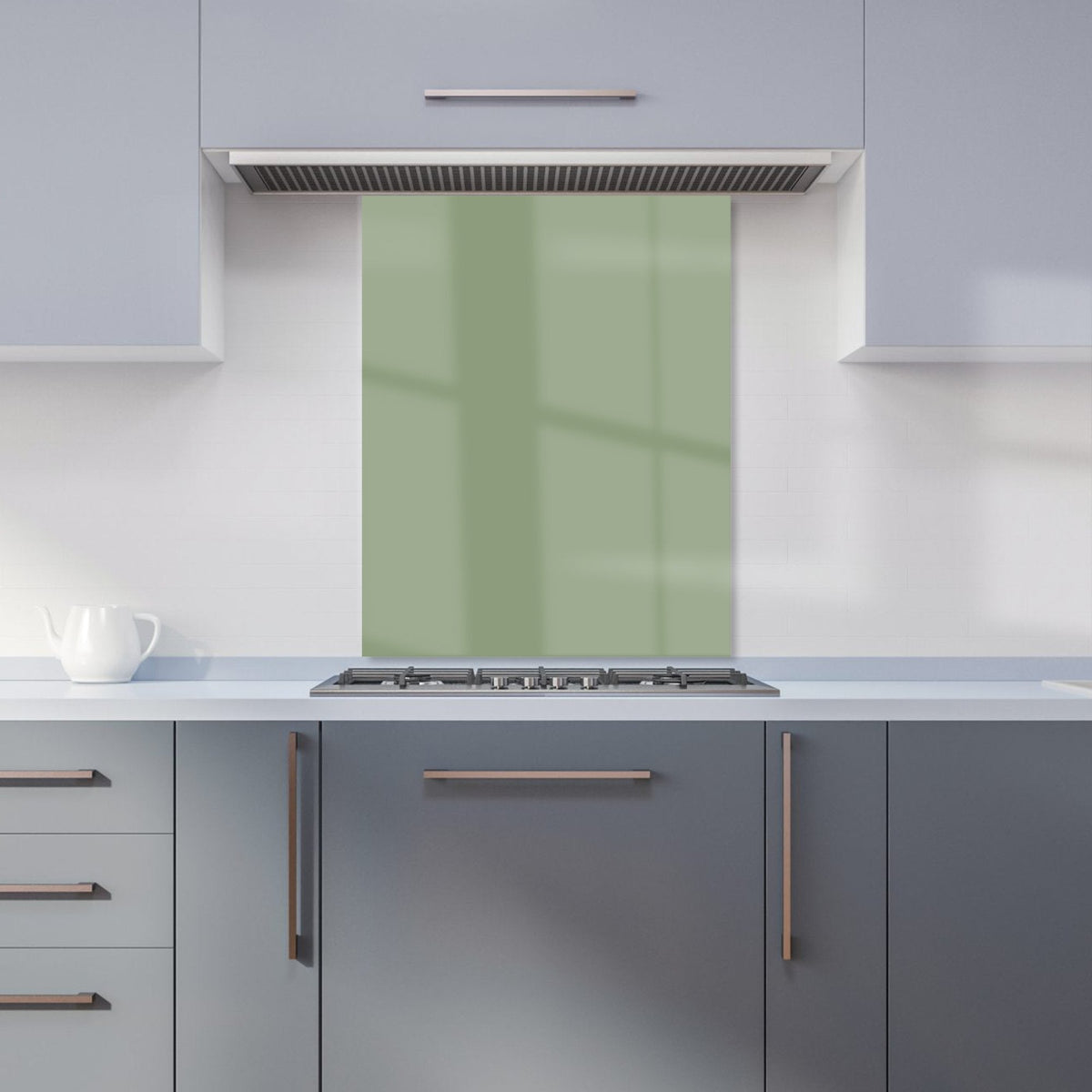 Sage Green Kitchen Splashback