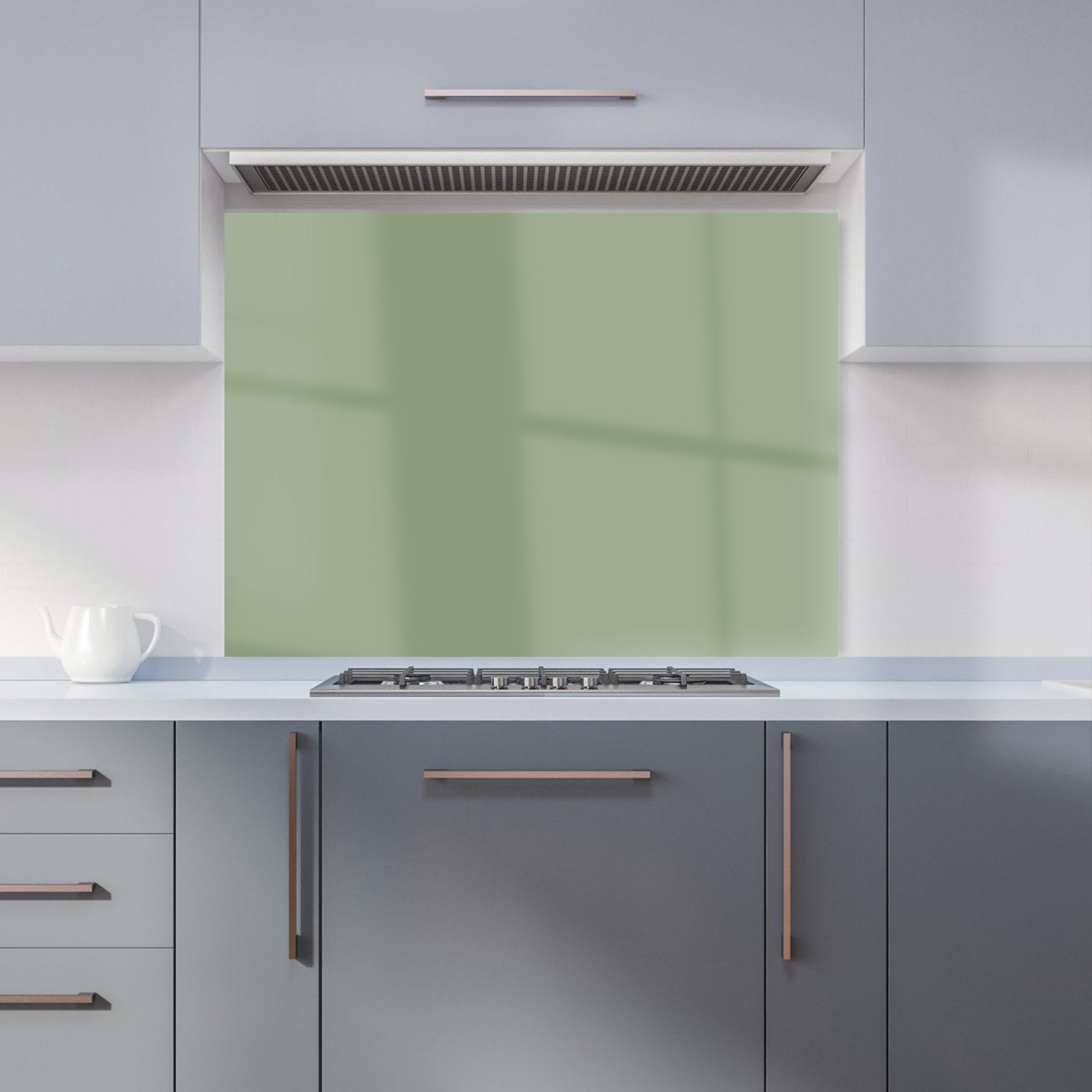 Sage Green Kitchen Splashback
