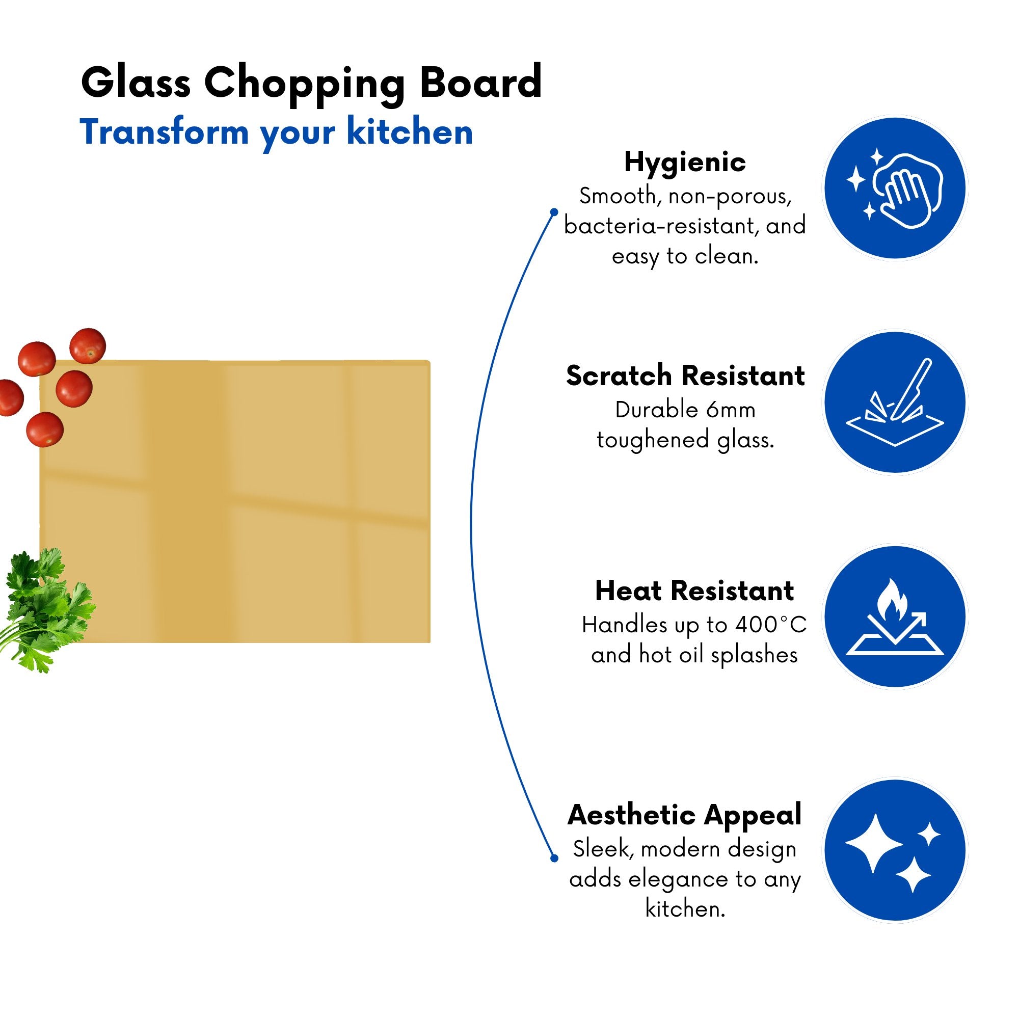 Desert Yellow Chopping Board
