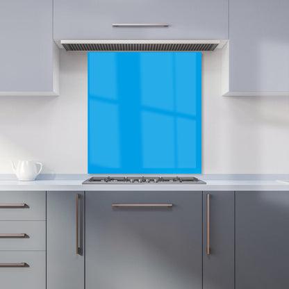 Electric Blue Kitchen Splashback