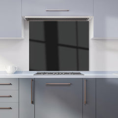 Midnight Black Kitchen Splashback