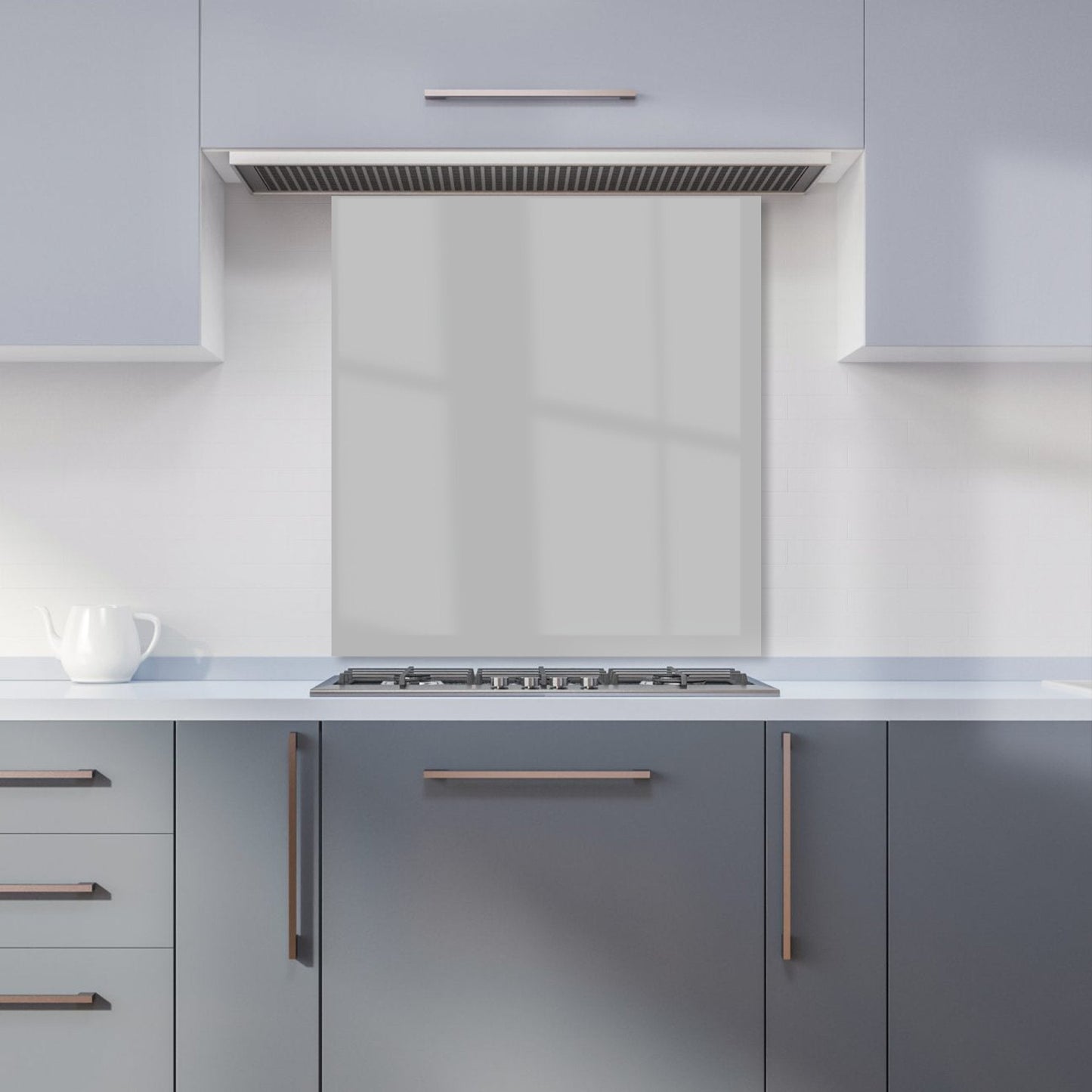 Dusty Grey Kitchen Splashback