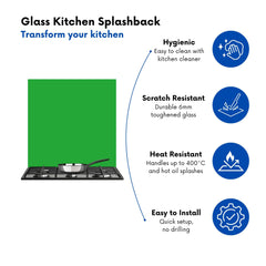 Clover Green Kitchen Splashback