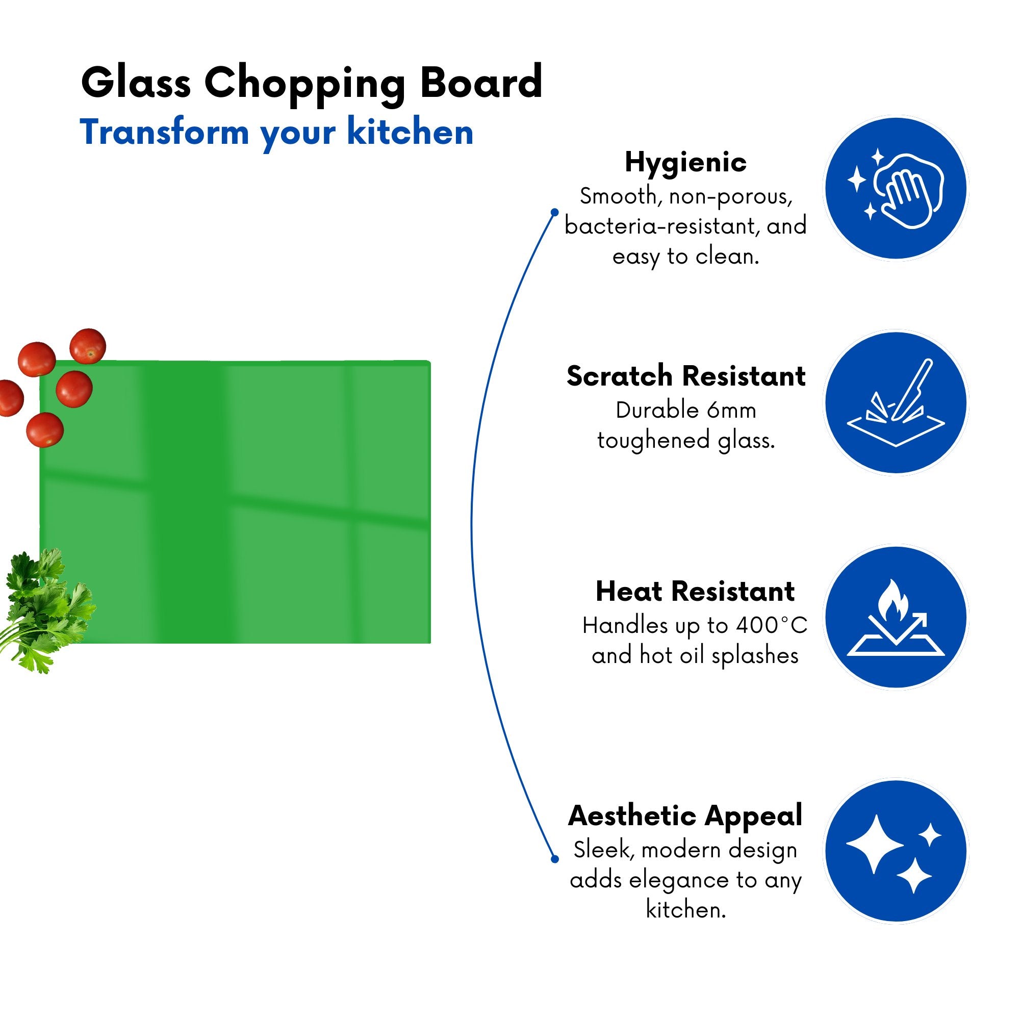 Clover Green Chopping Board