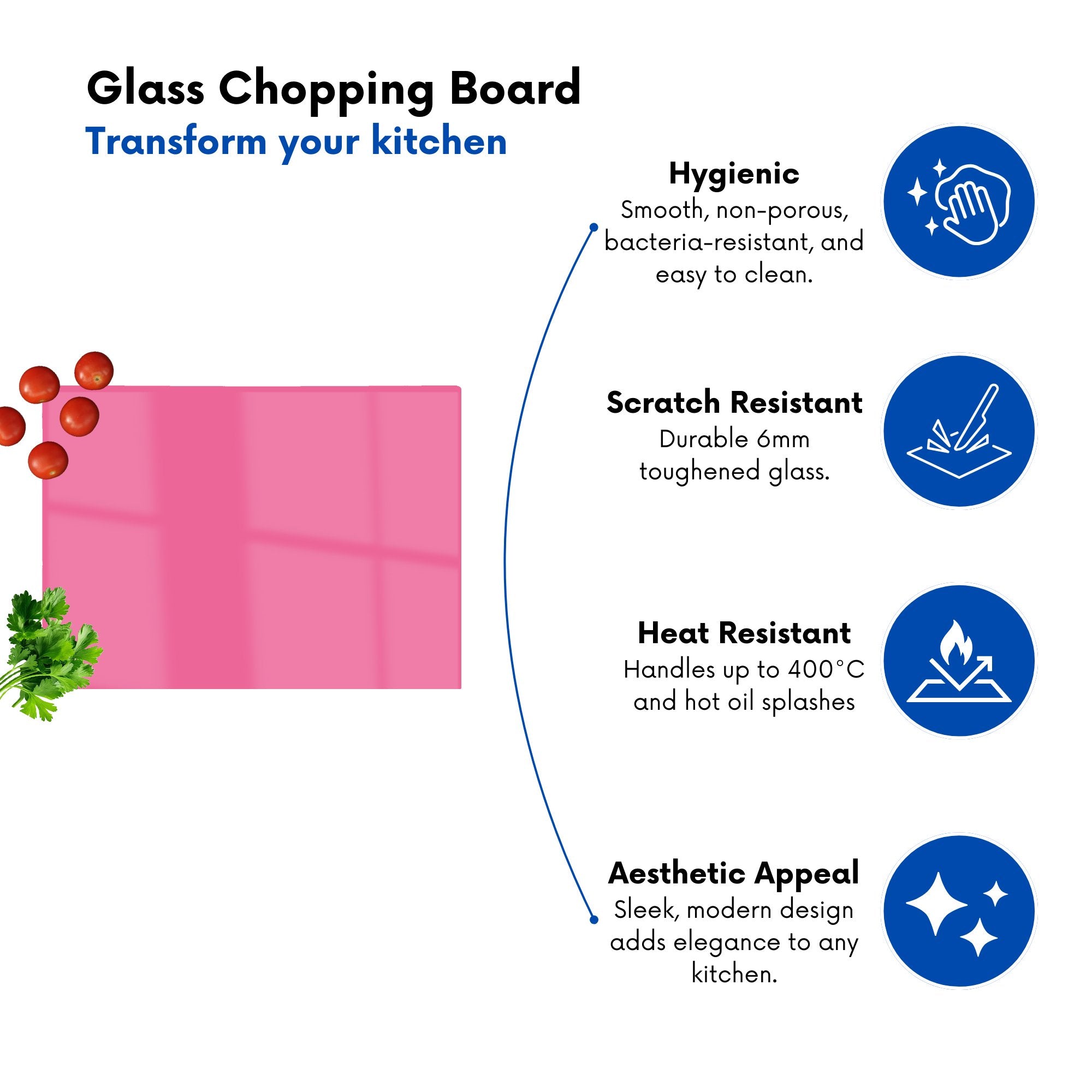 Hot Pink Chopping Board