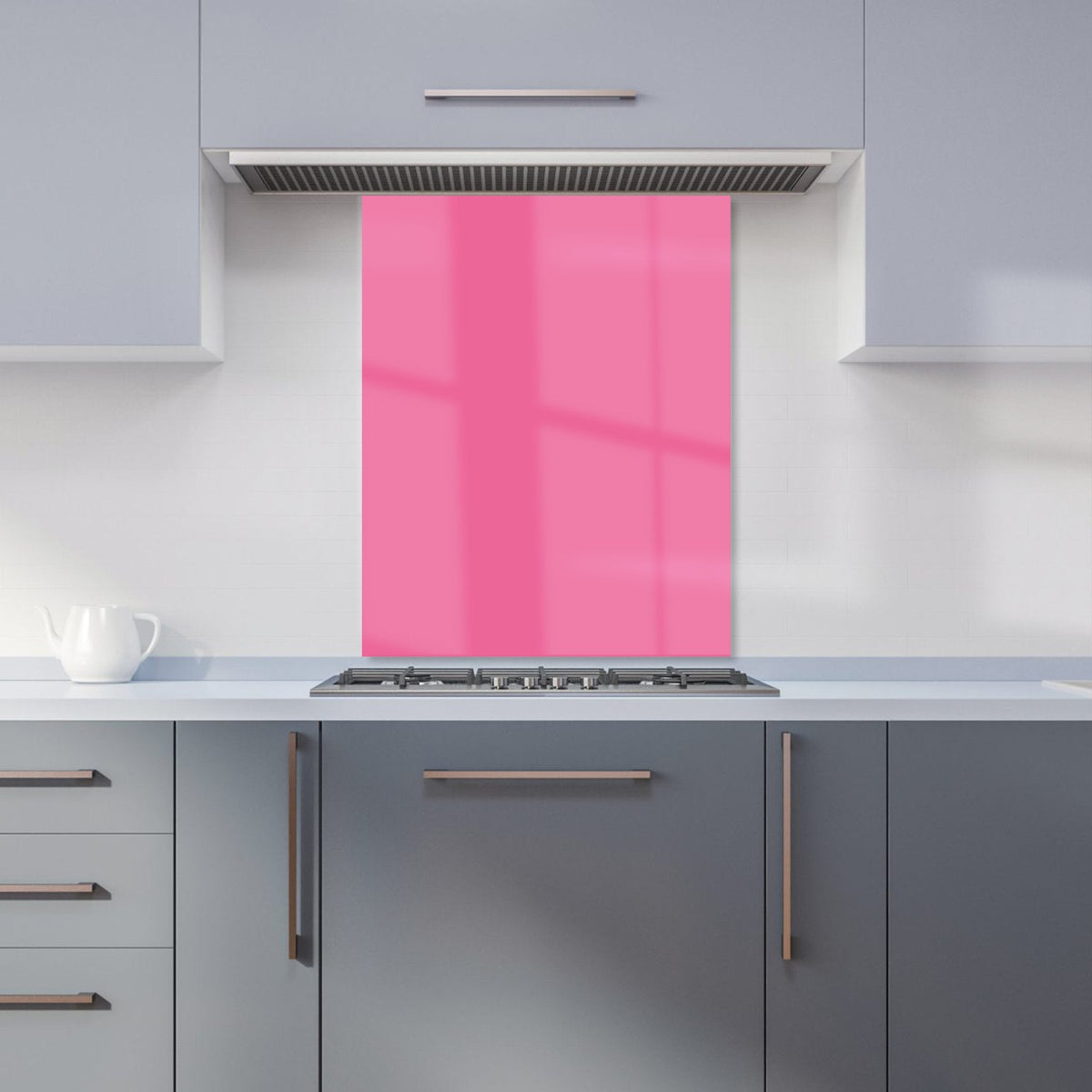 Hot Pink Kitchen Splashback