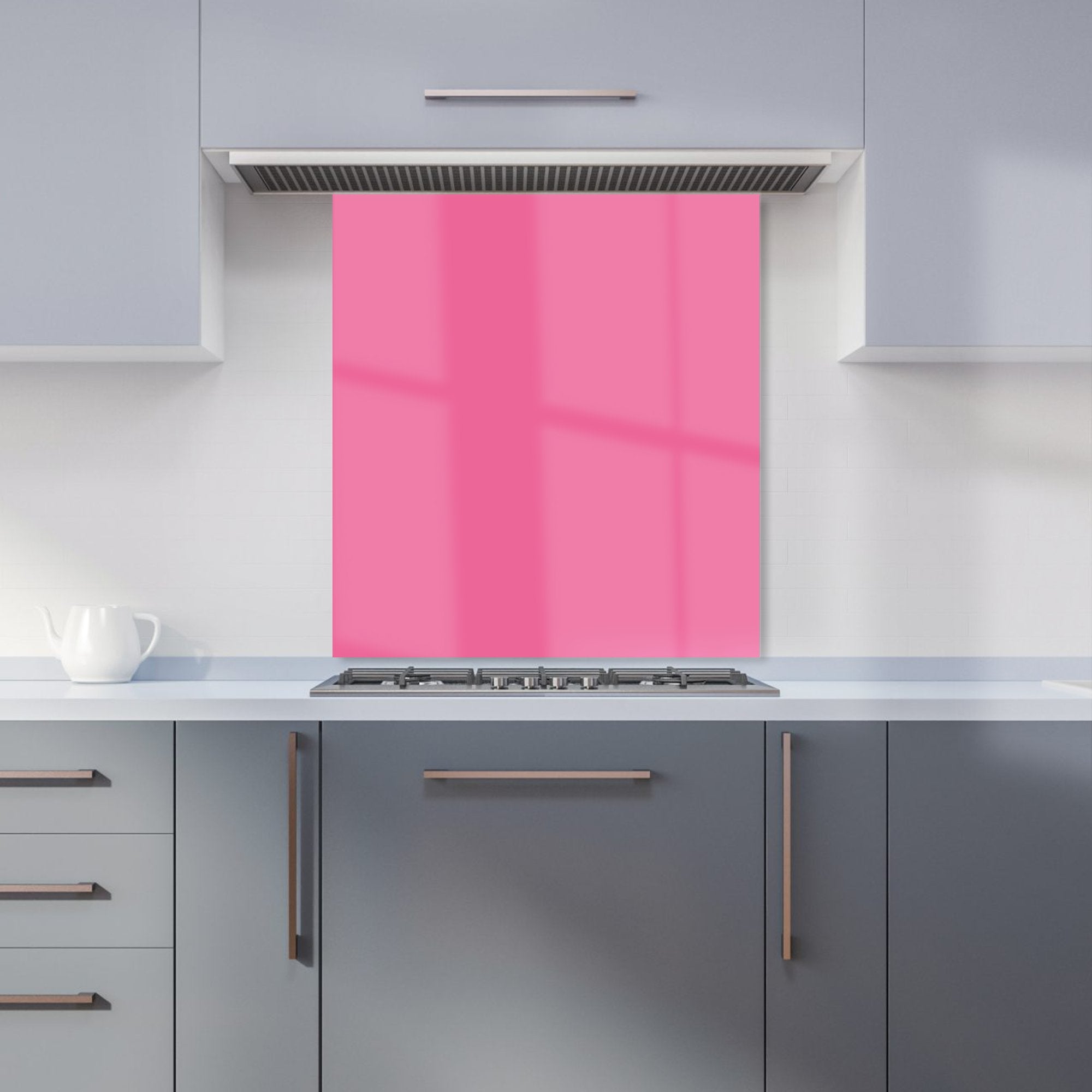 Hot Pink Kitchen Splashback