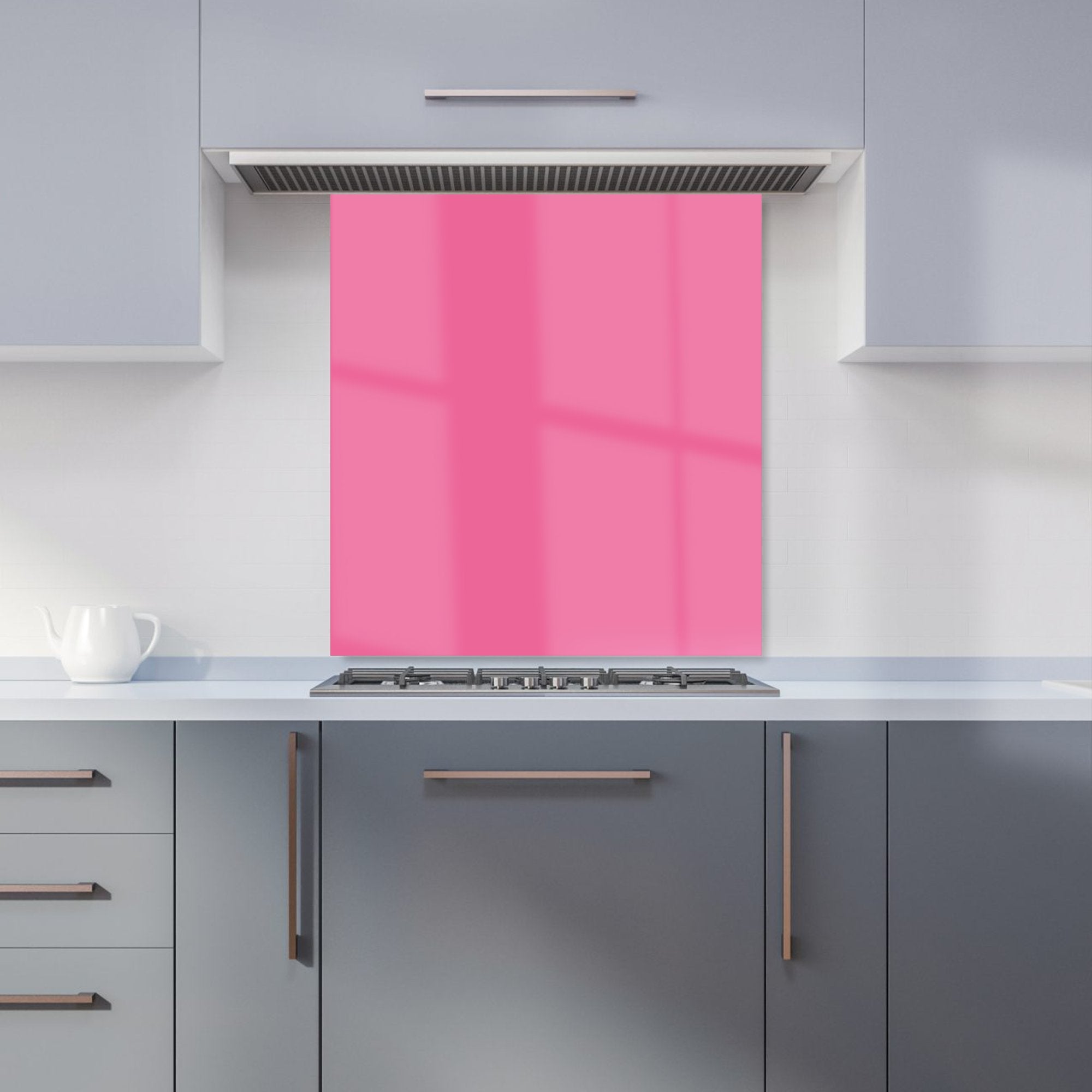 Hot Pink Kitchen Splashback