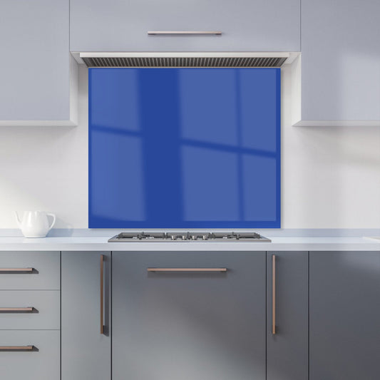 Royal Blue Kitchen Splashback