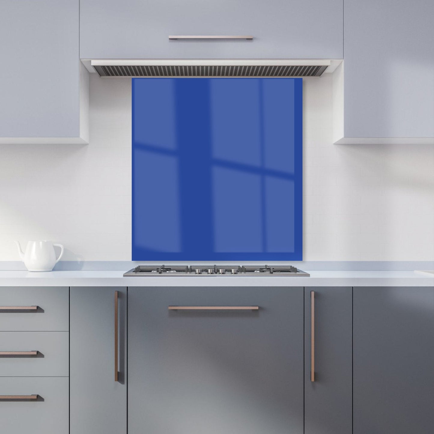 Royal Blue Kitchen Splashback