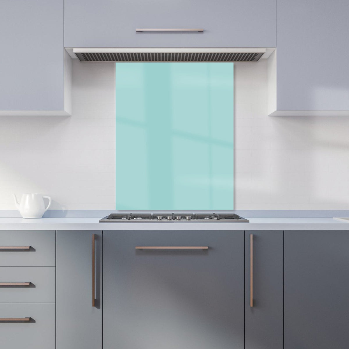 Robin Egg Blue Kitchen Splashback