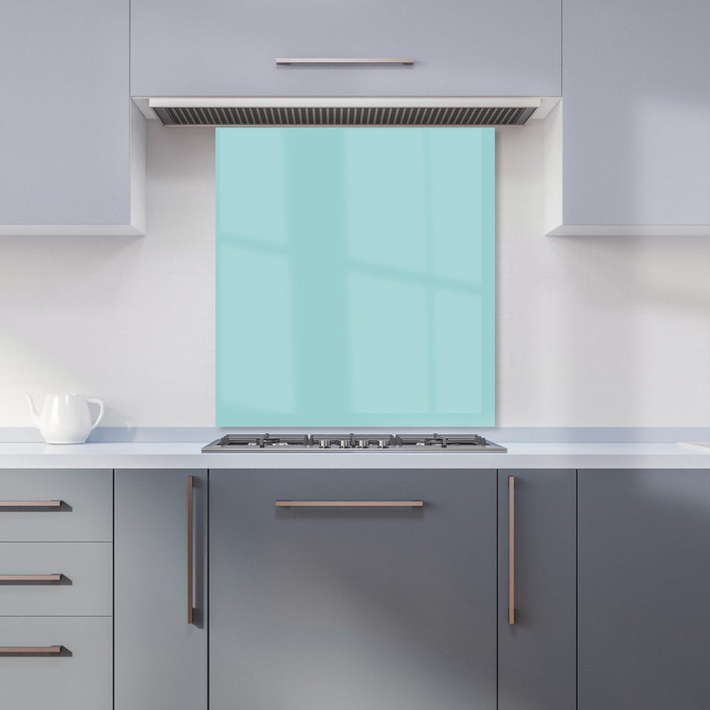 Robin Egg Blue Kitchen Splashback