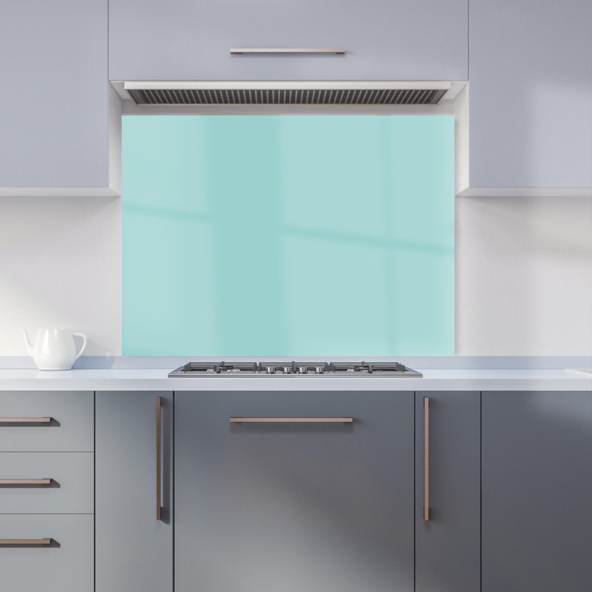 Robin Egg Blue Kitchen Splashback