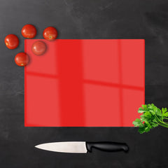 Fire Engine Red Chopping Board