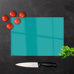 Teal Blue Chopping Board