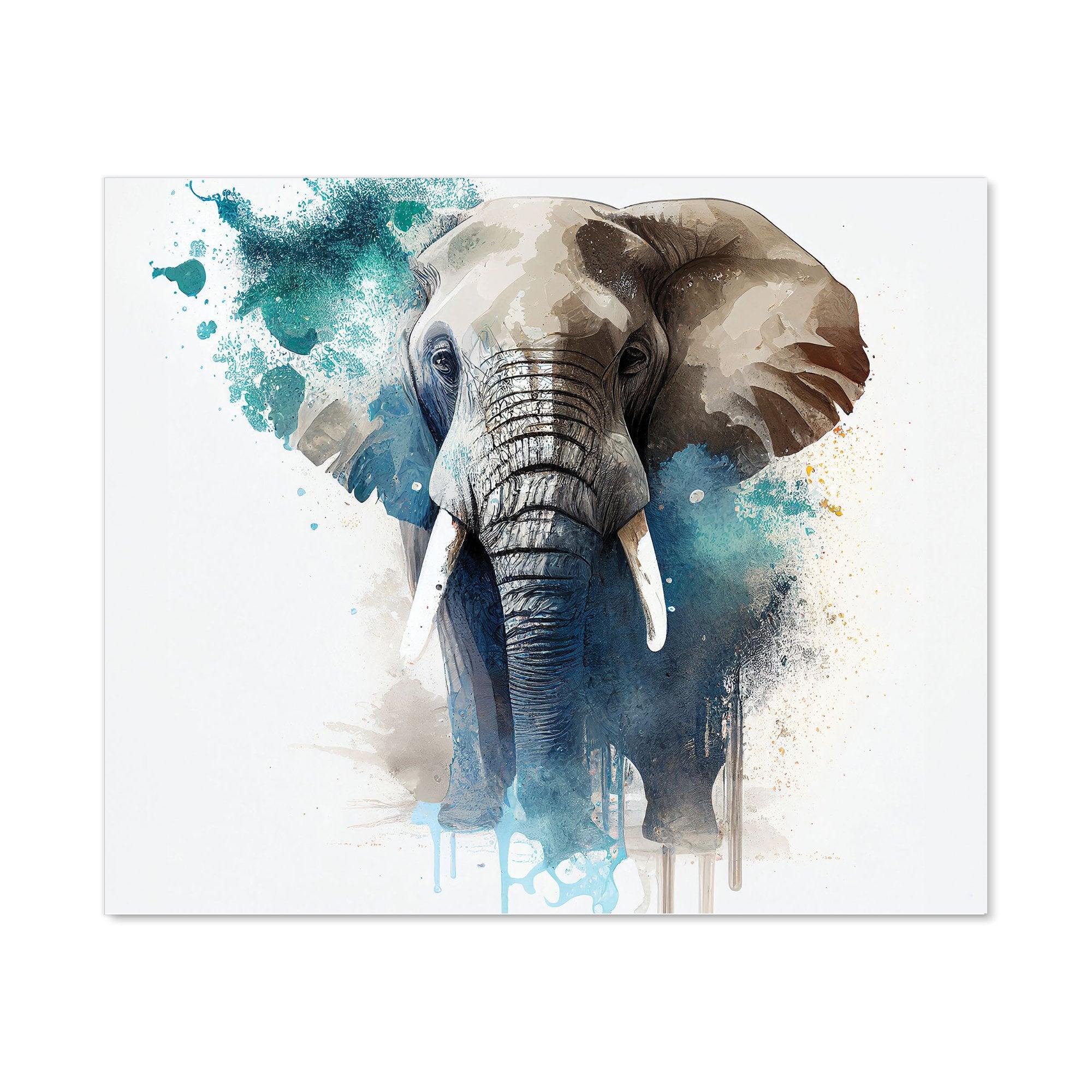 Majestic Elephant Splashart Kitchen Splashback