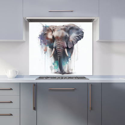 Elephant Splashart Kitchen Splashback