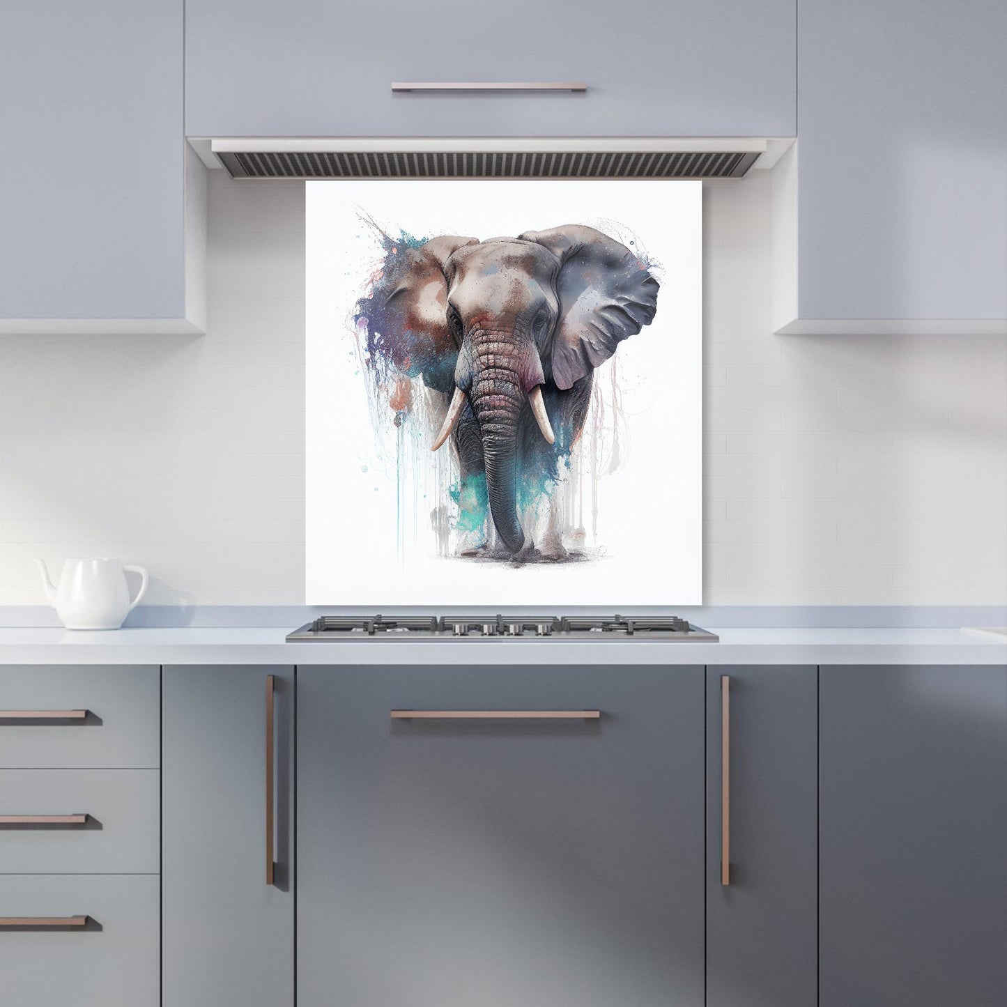 Elephant Splashart Kitchen Splashback