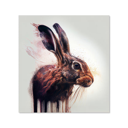 Hare Face Splashart Kitchen Splashback