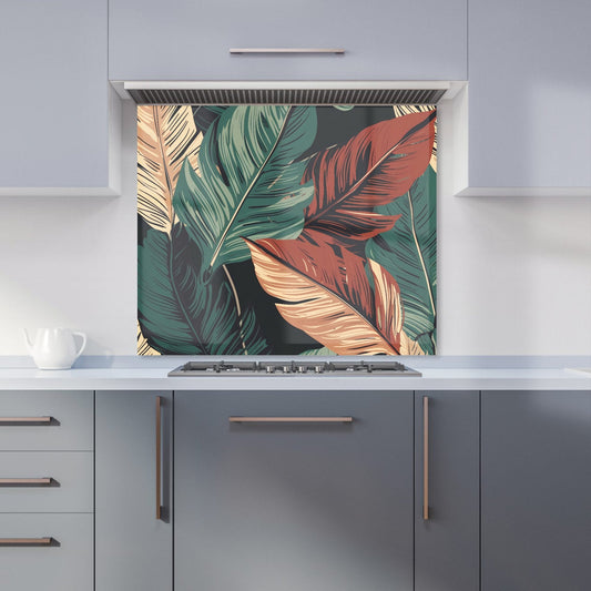 Autumn Colour Leaves Kitchen Splashback