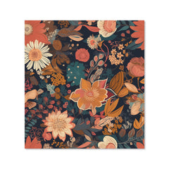 Warren Reed - Boho Chic Flower Kitchen Splashback
