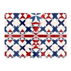 American Flag Abstract Pattern Glass Chopping Board