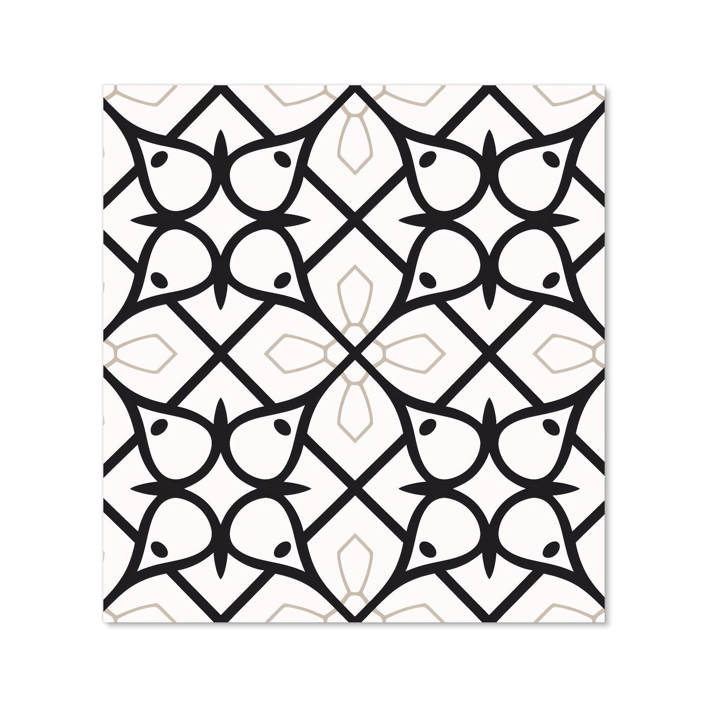 Arabic Style Pattern Kitchen Splashback