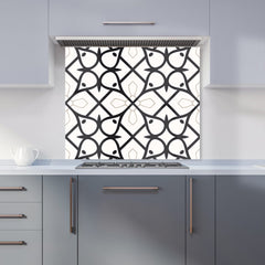 Arabic Style Pattern Kitchen Splashback
