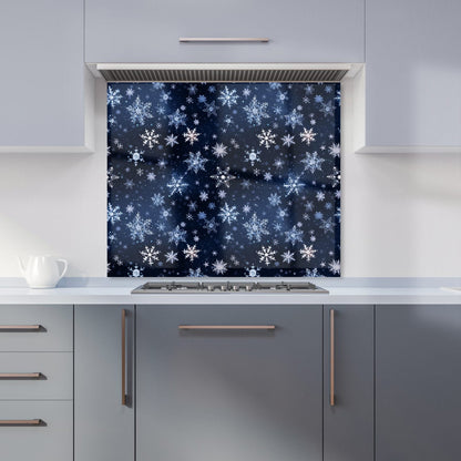 Dreamy And Magical Snowflake Kitchen Splashback