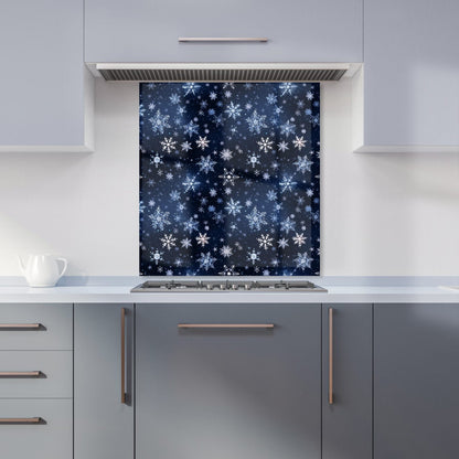 Dreamy And Magical Snowflake Kitchen Splashback