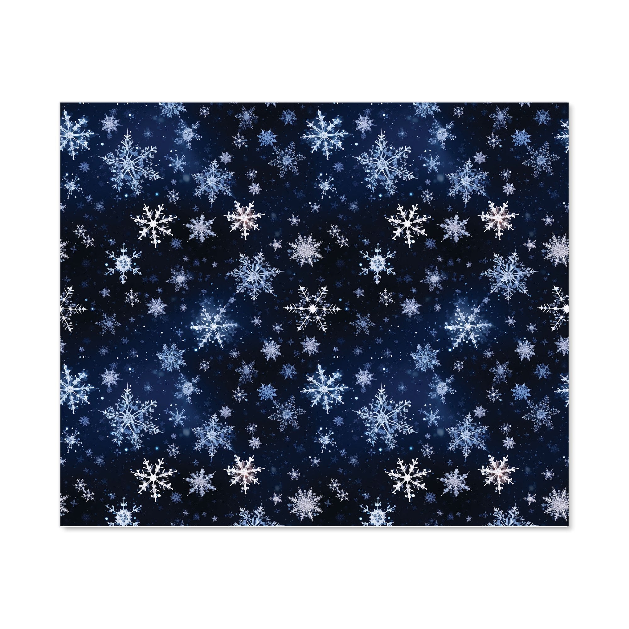 Dreamy And Magical Snowflake Kitchen Splashback
