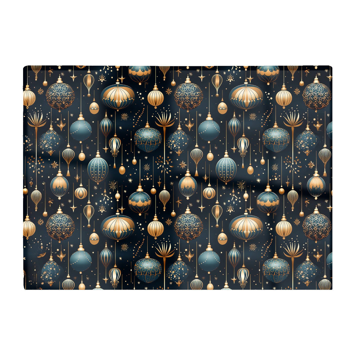 Christmas Decorations Glass Chopping Board