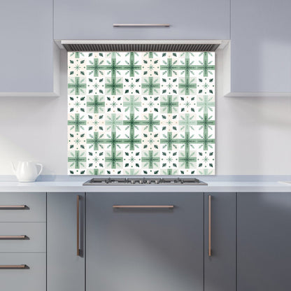 Christmas Quilting Squares, Geometric Kitchen Splashback