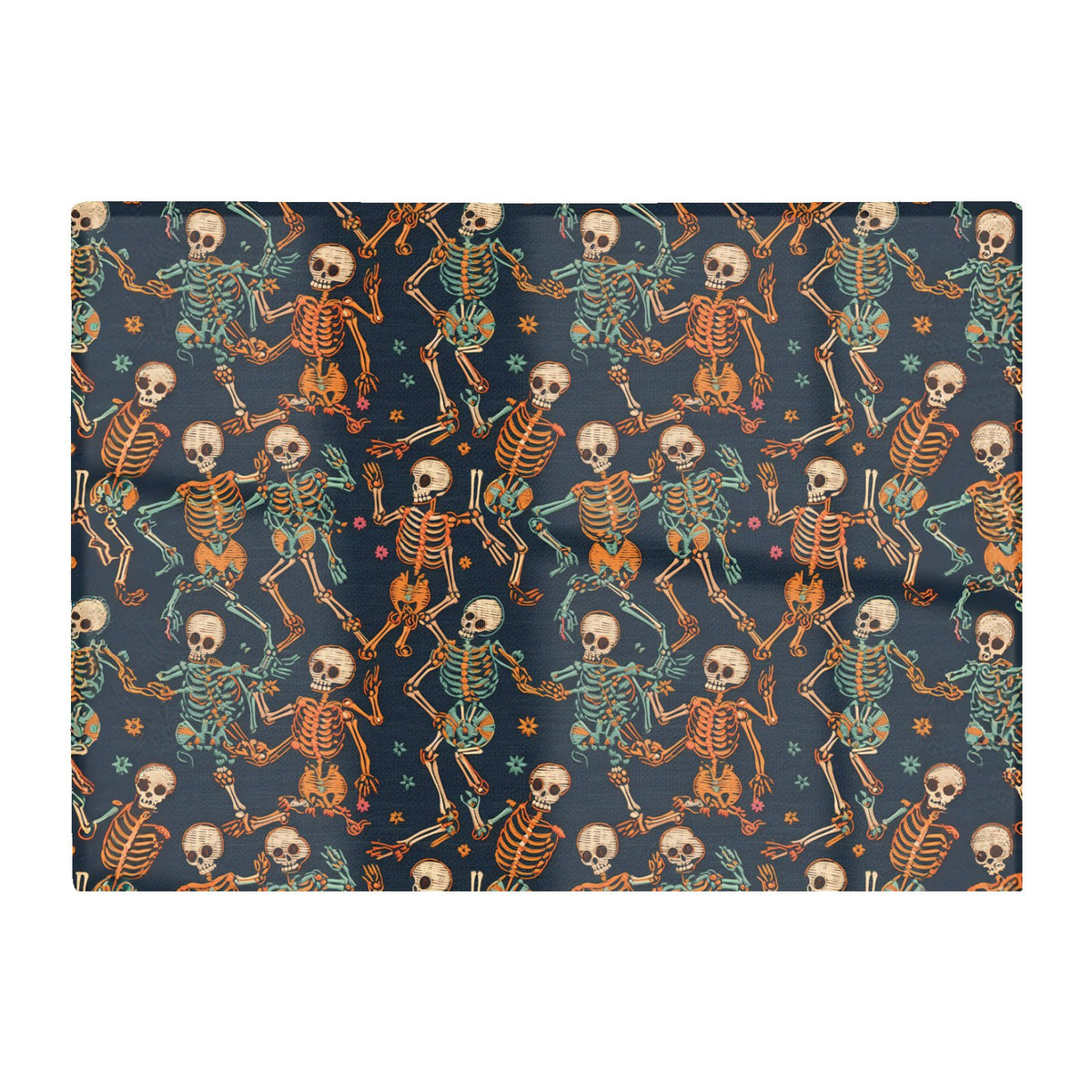 Dancing Skeletons Glass Chopping Board