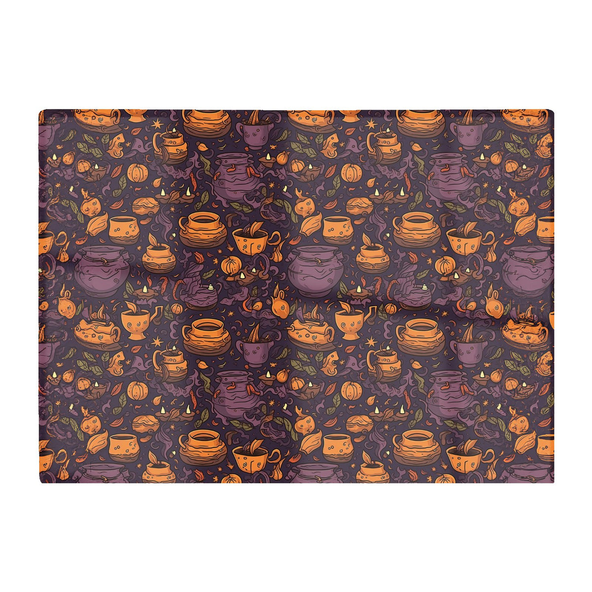 Wicked Witches Bubbling Cauldrons Glass Chopping Board