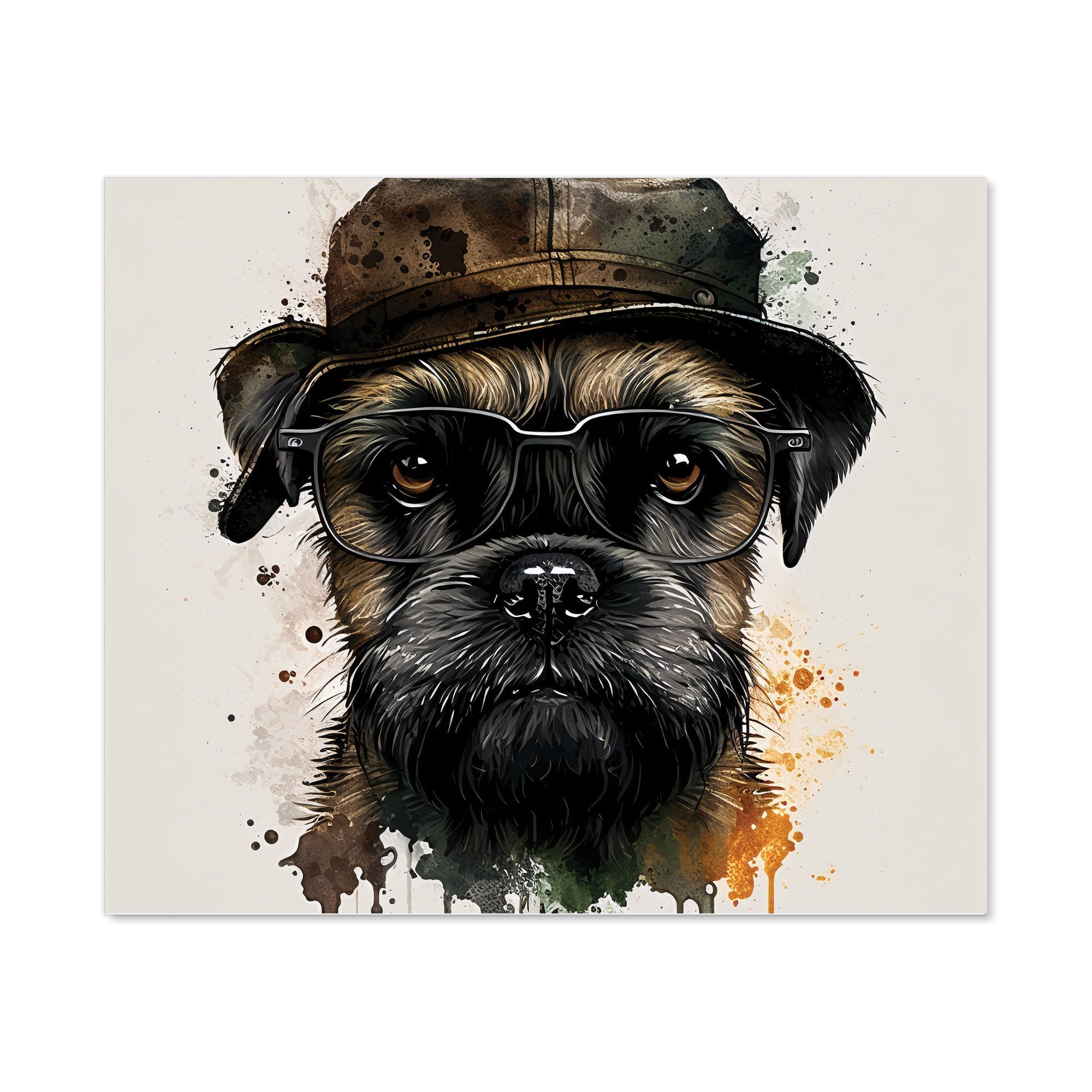 Border Terrier Dog Kitchen Splashback