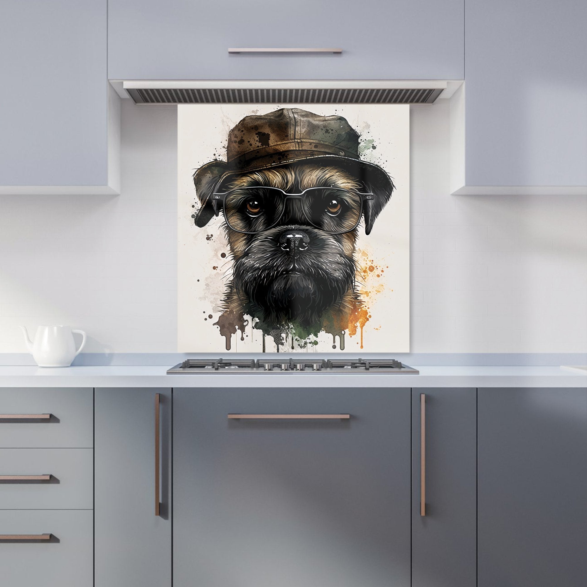 Border Terrier Dog Kitchen Splashback