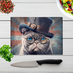 British Shorthair Cat Chopping Board
