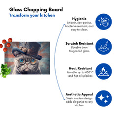 British Shorthair Cat Chopping Board