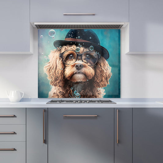 Cavapoo Dog Splashart Kitchen Splashback