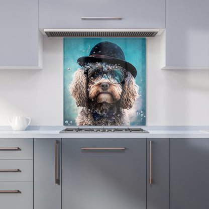 Cockapoo Dog Splashart Kitchen Splashback