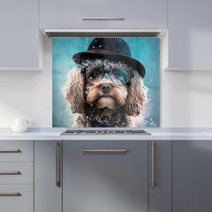 Cockapoo Dog Splashart Kitchen Splashback
