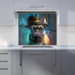 French Bulldog Splashart Kitchen Splashback