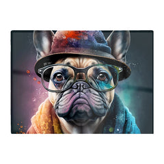 French Bulldog Dog Splashart Chopping Board