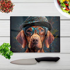 Hungarian Vizsla Dog Chopping Board