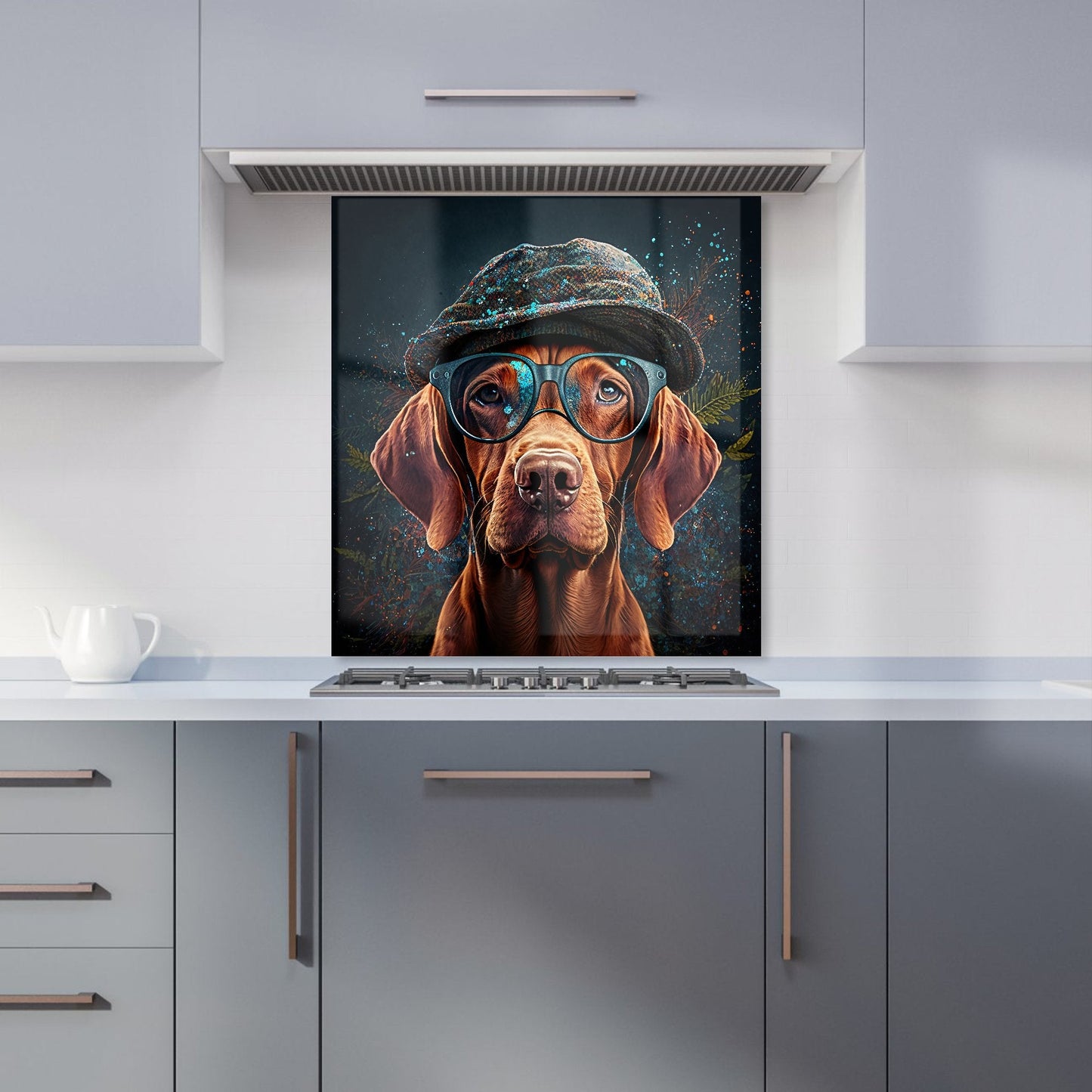 Hungarian Vizsla Dog Kitchen Splashback