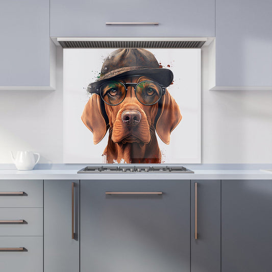 Hungarian Vizsla Dog Splashart Kitchen Splashback