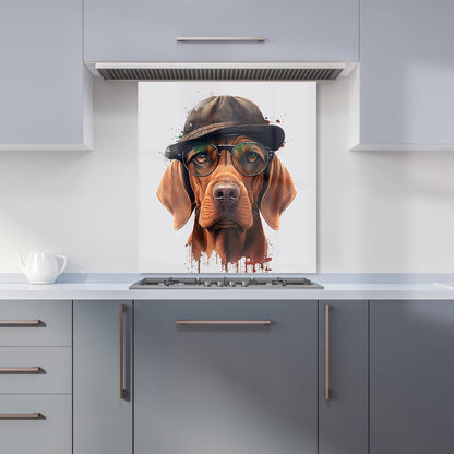 Hungarian Vizsla Dog Splashart Kitchen Splashback